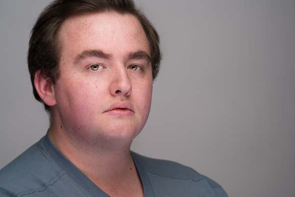 Headshot of Actor by Sunderland Photographer John J Bloomfield